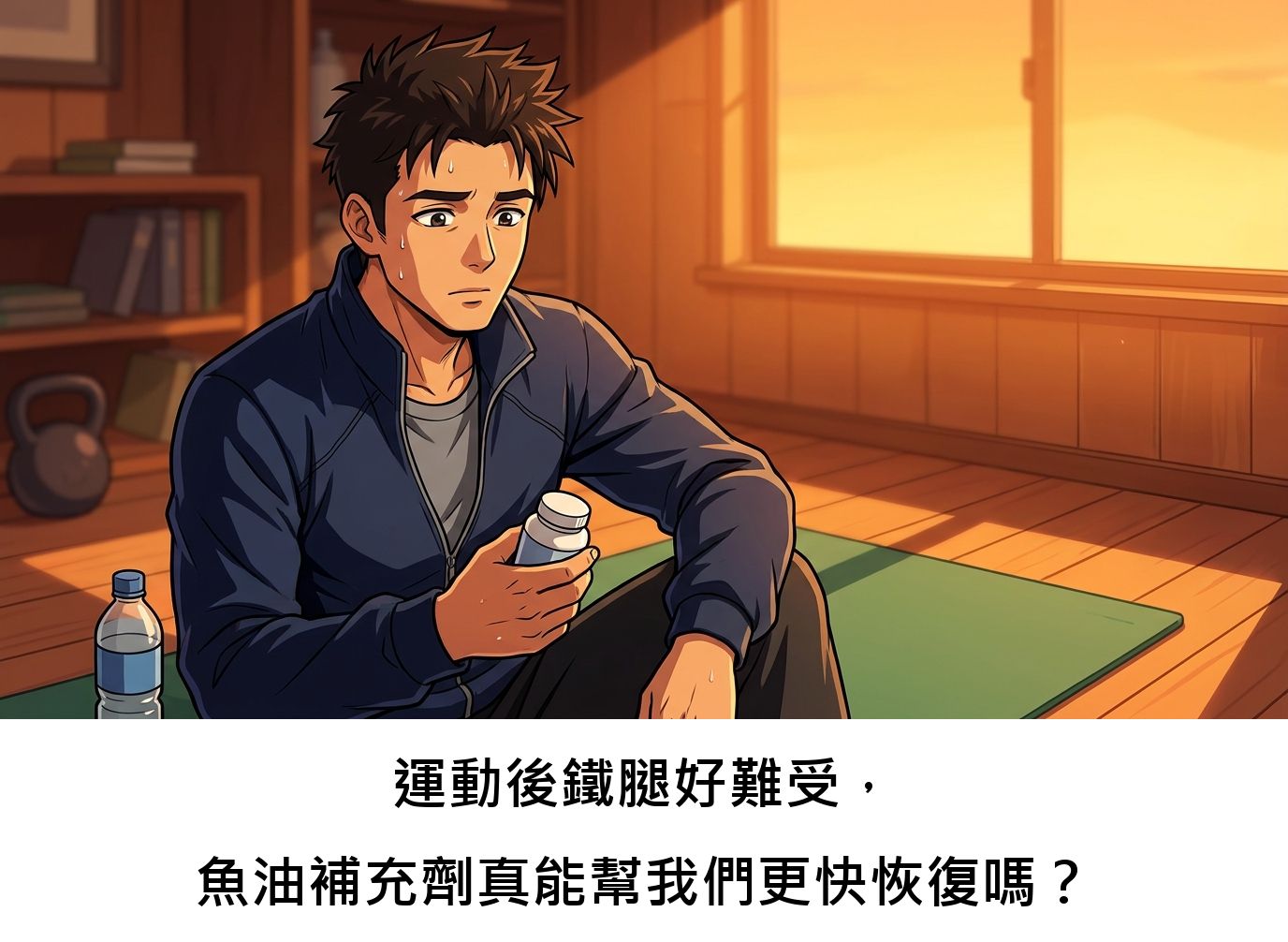 運動後鐵腿好難受，魚油補充劑真能幫我們更快恢復嗎？