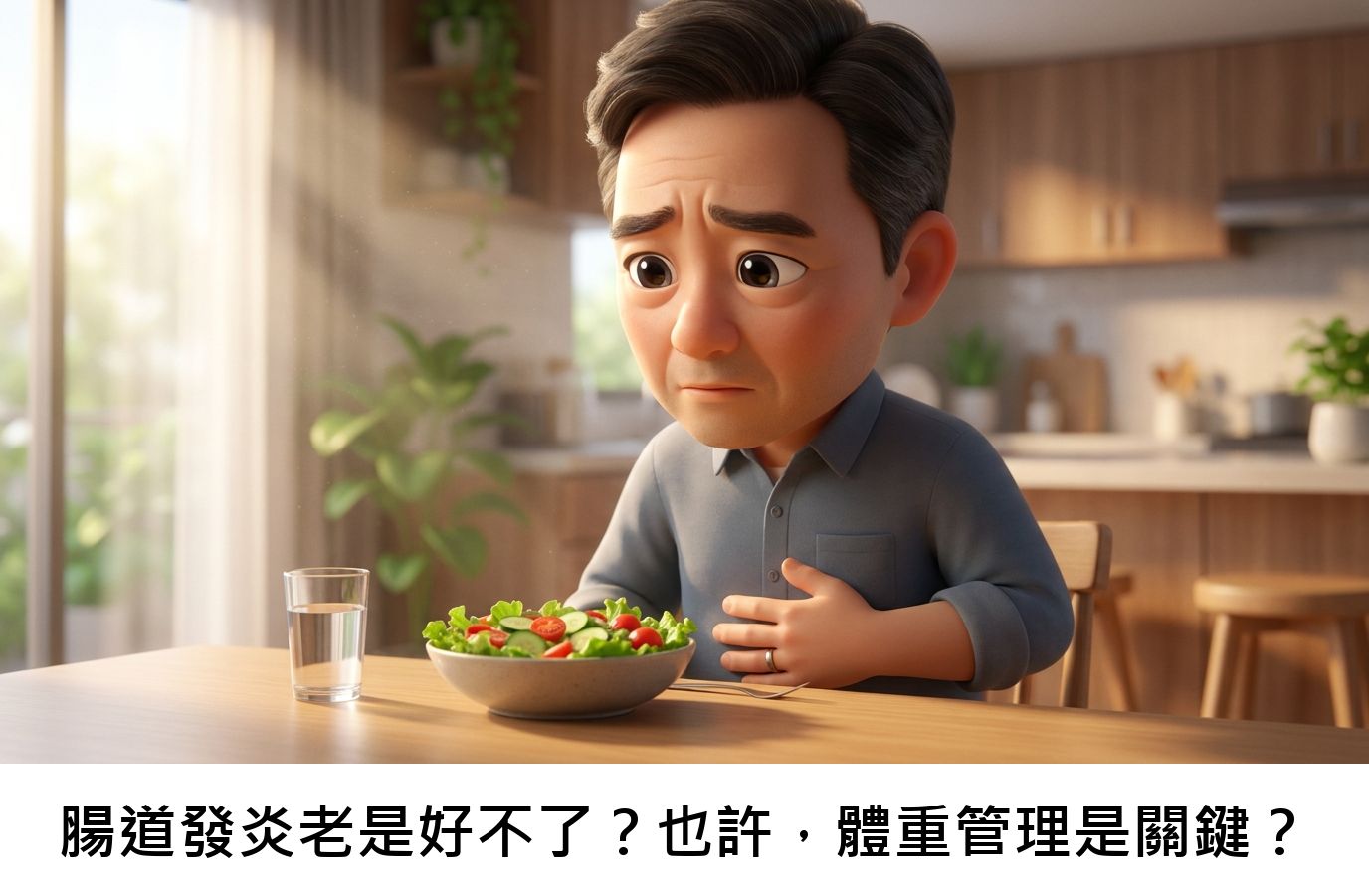 腸道發炎老是好不了？也許，體重管理是關鍵？