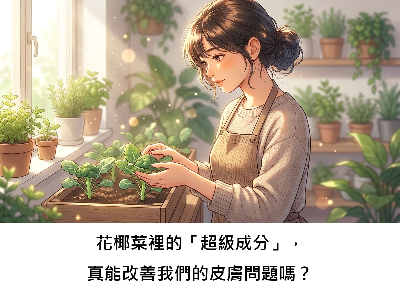 花椰菜裡的「超級成分」，真能改善我們的皮膚問題嗎？