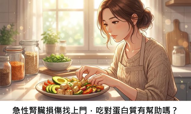 急性腎臟損傷找上門，吃對蛋白質有幫助嗎？