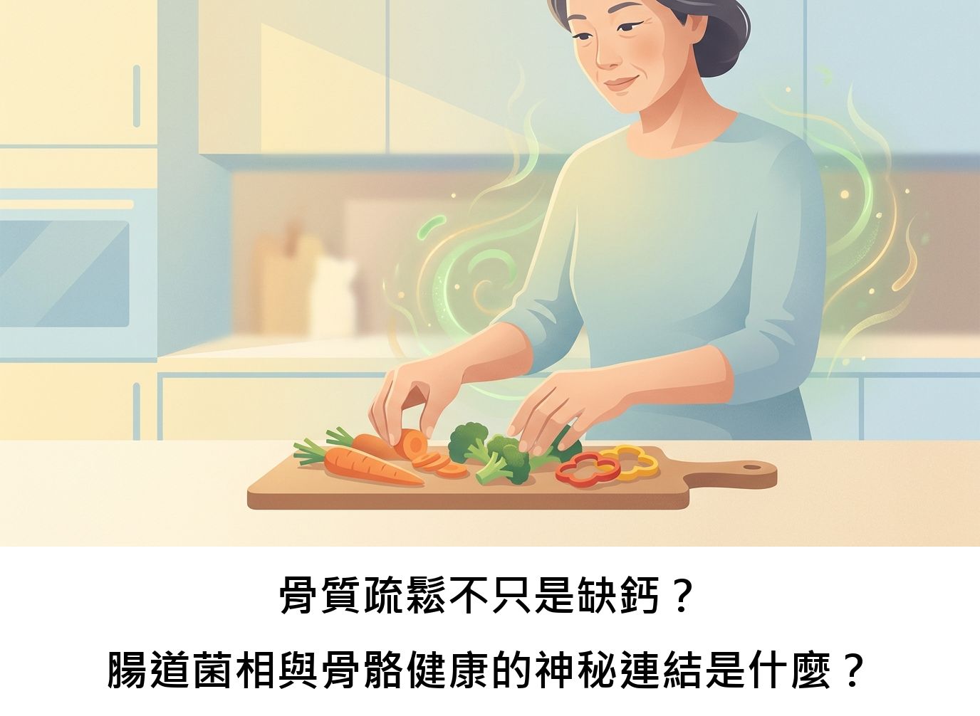 骨質疏鬆不只是缺鈣？腸道菌相與骨骼健康的神秘連結是什麼？