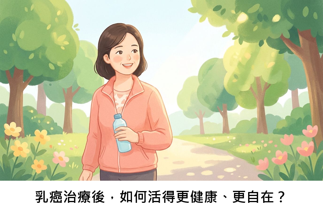 乳癌治療後，如何活得更健康、更自在？