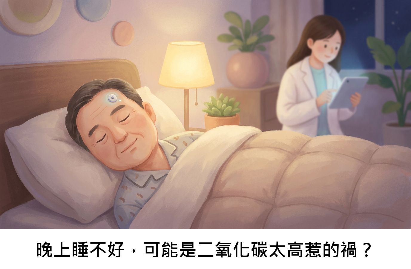 晚上睡不好,可能是二氧化碳太高惹的禍?