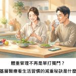 體重管理不再是單打獨鬥？從基層醫療看生活習慣的減重秘訣是什麼？