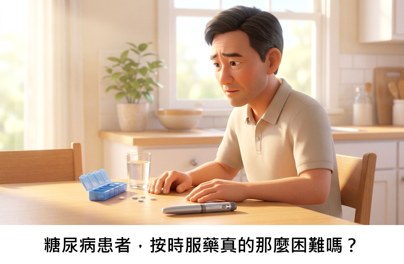 糖尿病患者,按時服藥真的那麼困難嗎?