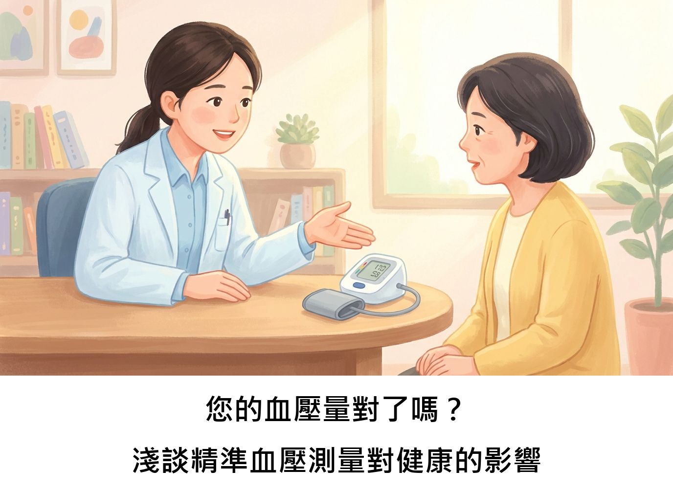 您的血壓量對了嗎?淺談精準血壓測量對健康的影響