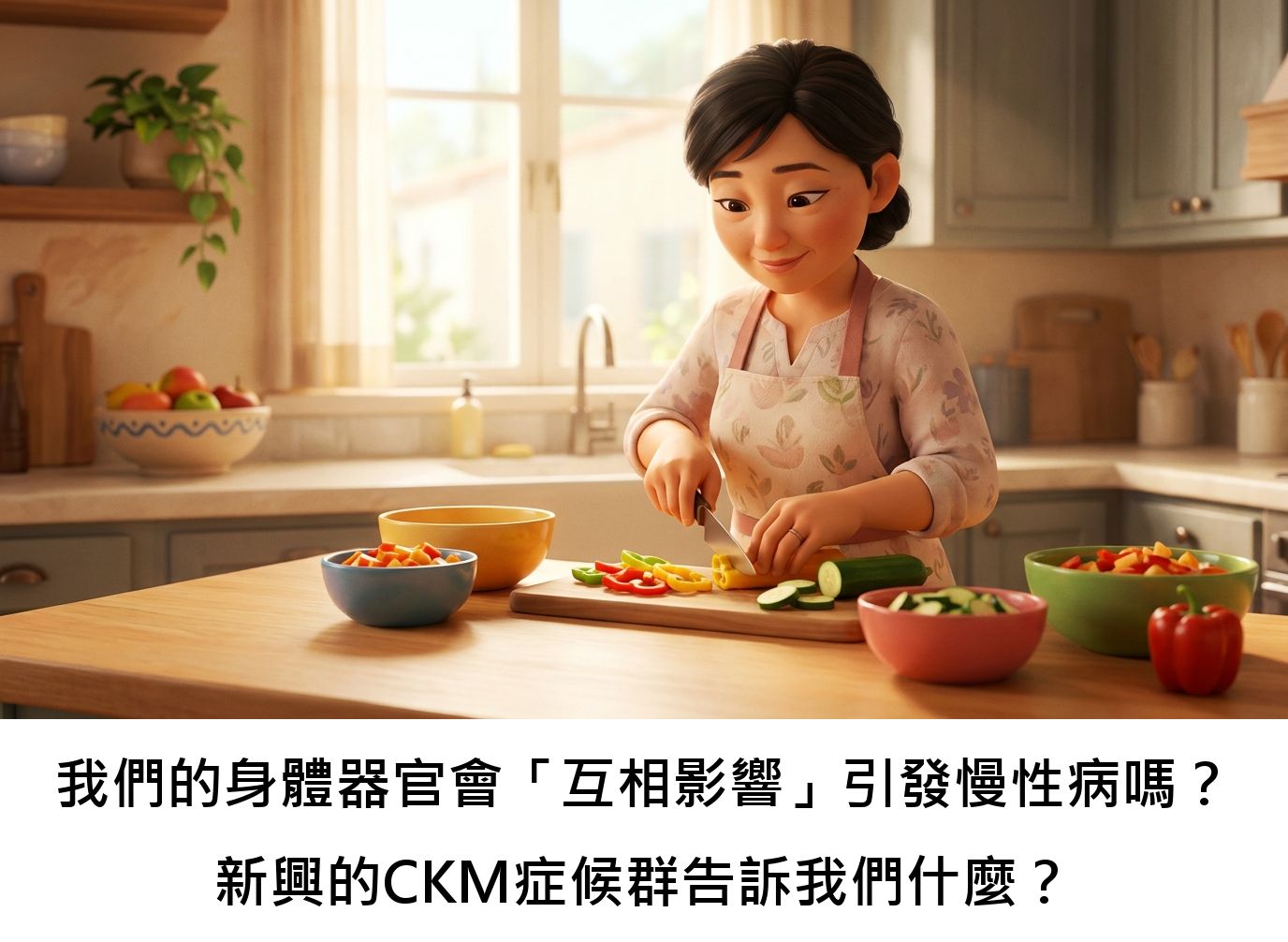 我們的身體器官會「互相影響」引發慢性病嗎？新興的CKM症候群告訴我們什麼？
