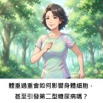 體重過重會如何影響身體細胞，甚至引發第二型糖尿病嗎？