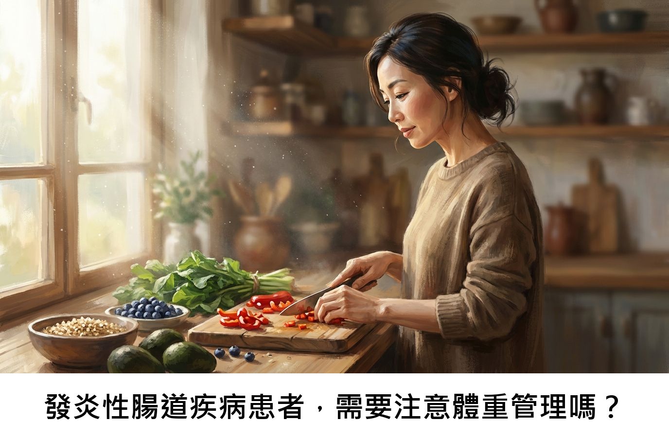 發炎性腸道疾病患者，需要注意體重管理嗎？