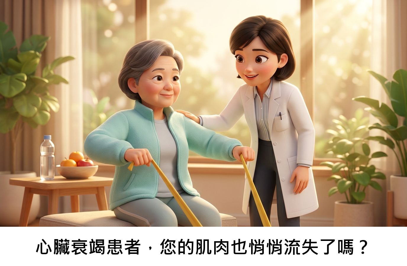 心臟衰竭患者,您的肌肉也悄悄流失了嗎?