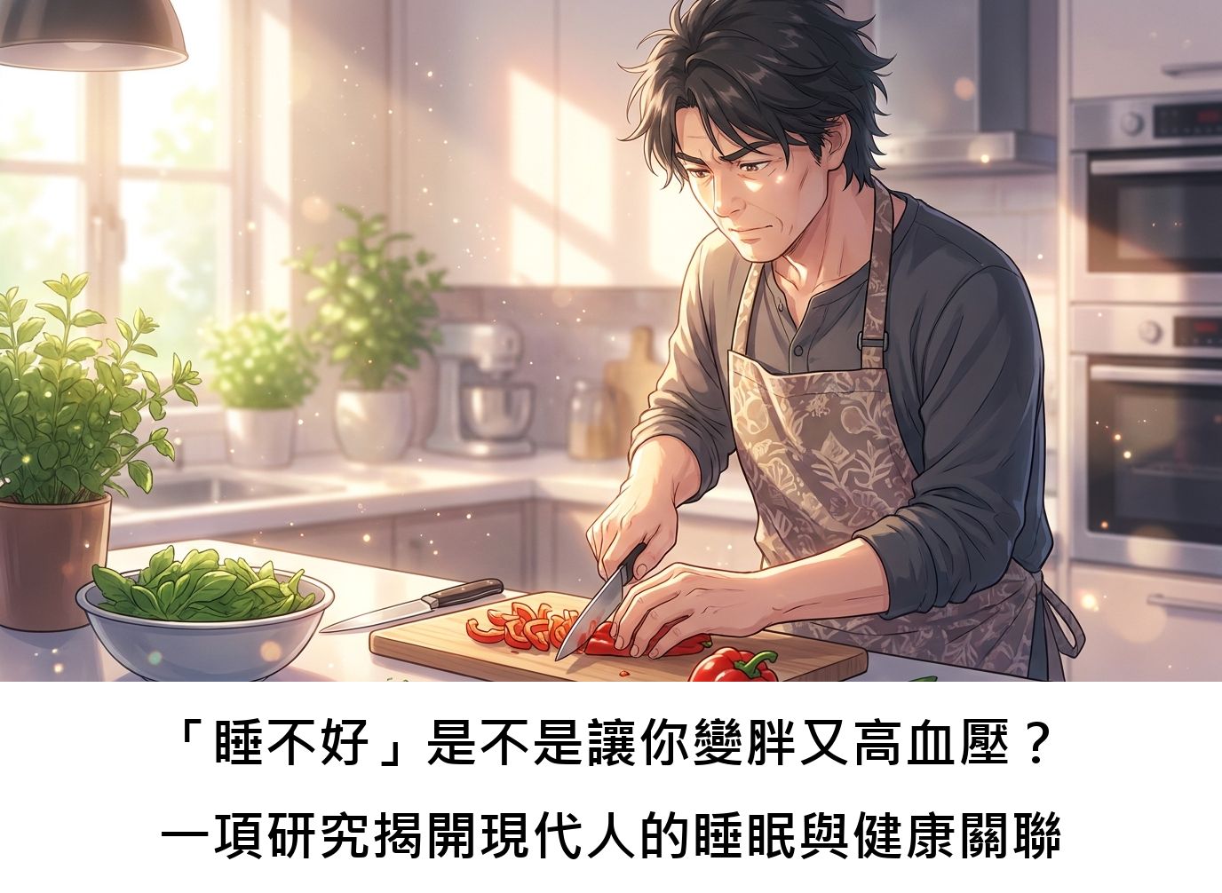 「睡不好」是不是讓你變胖又高血壓？一項研究揭開現代人的睡眠與健康關聯