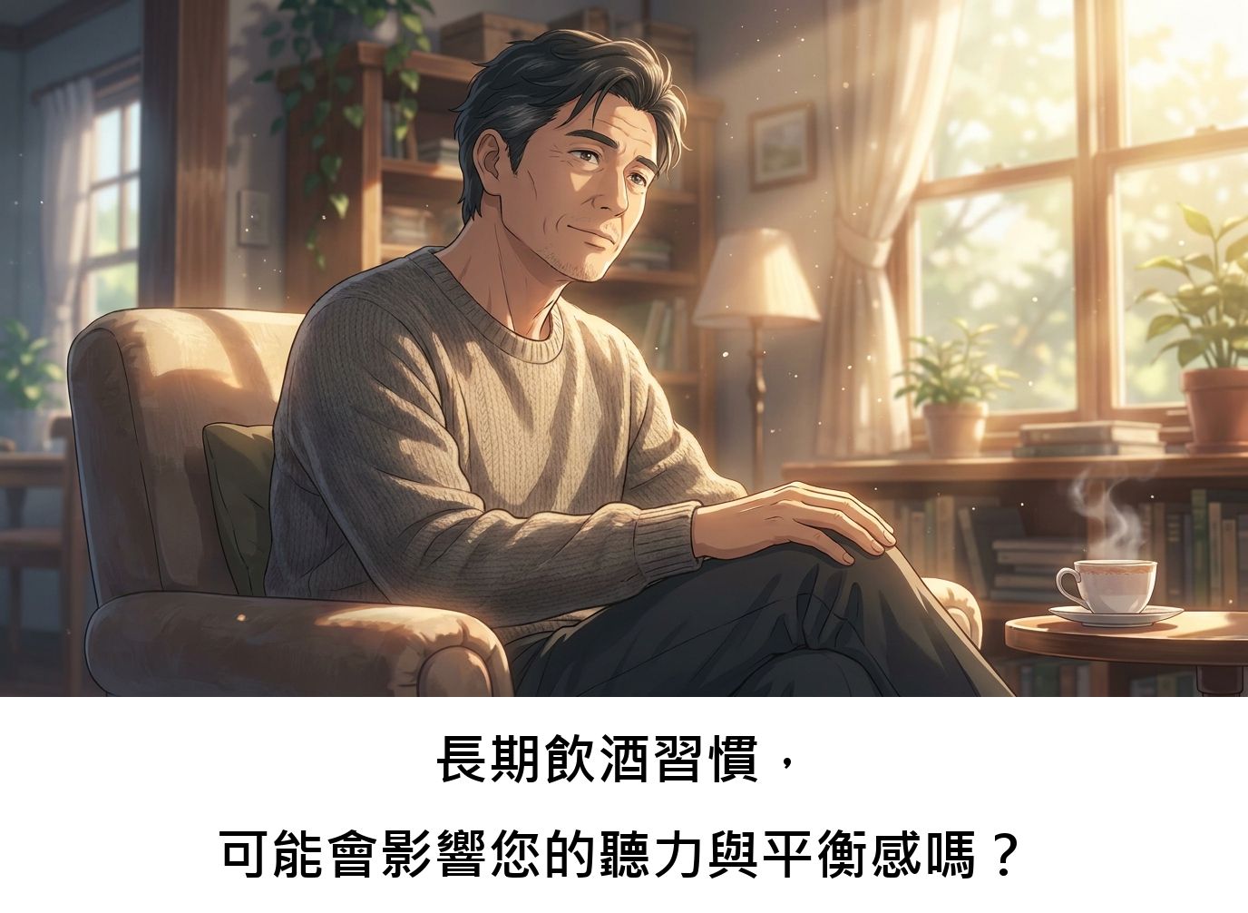 長期飲酒習慣,可能會影響您的聽力與平衡感嗎?
