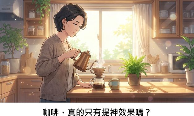 咖啡，真的只有提神效果嗎？