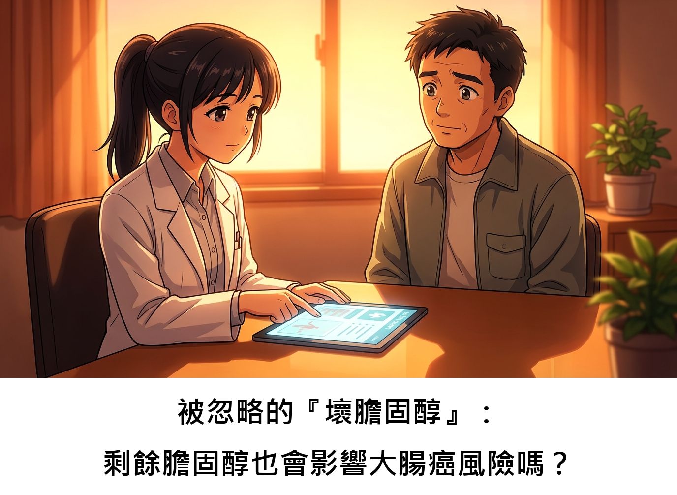 被忽略的『壞膽固醇』:剩餘膽固醇也會影響大腸癌風險嗎?