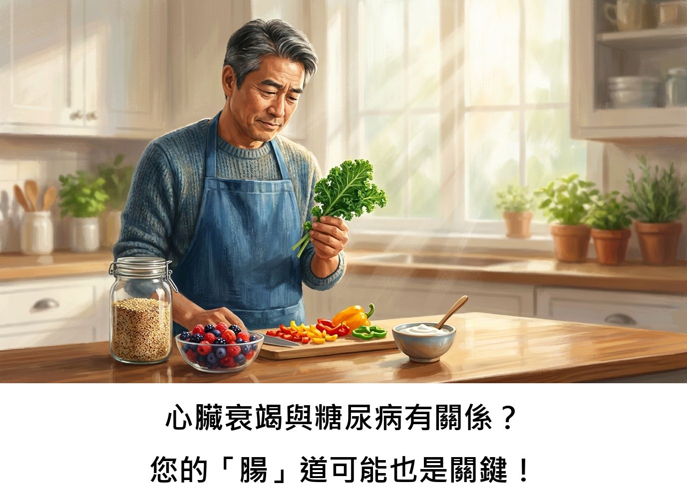 心臟衰竭與糖尿病有關係？您的「腸」道可能也是關鍵！