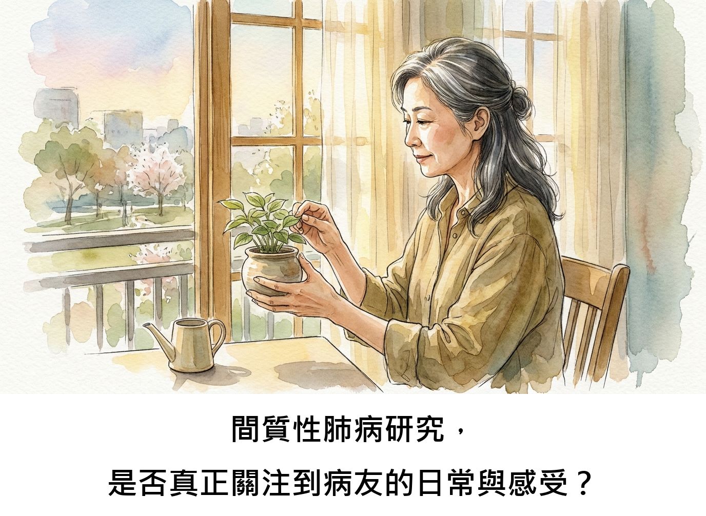 間質性肺病研究，是否真正關注到病友的日常與感受？