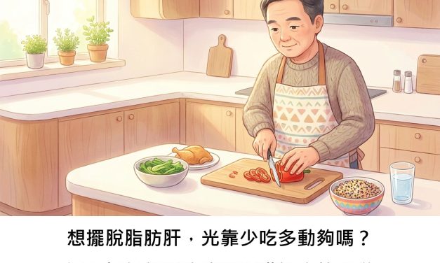 想擺脫脂肪肝，光靠少吃多動夠嗎？深入探討代謝疾病與肝臟健康的關聯