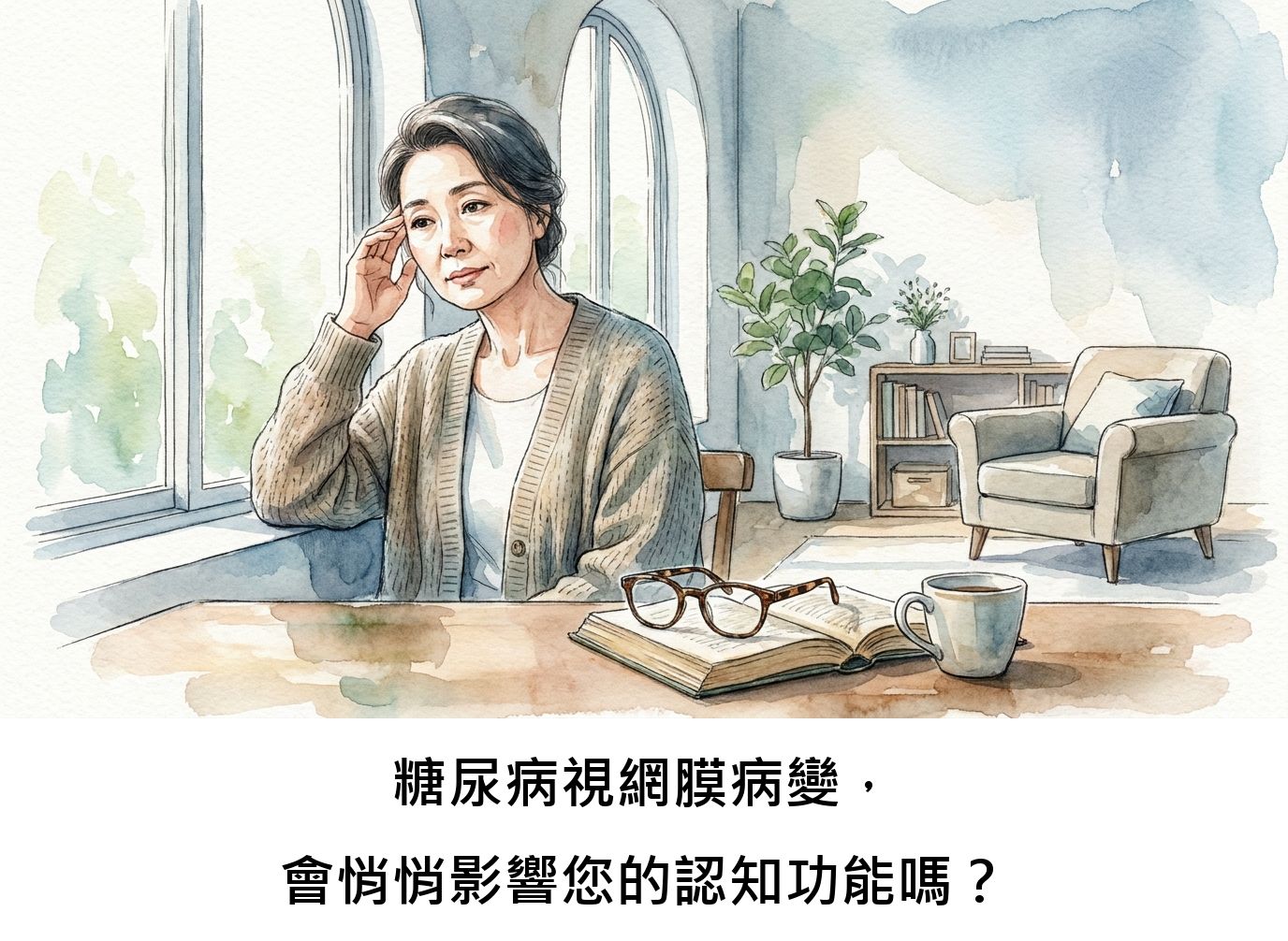 糖尿病視網膜病變，會悄悄影響您的認知功能嗎？