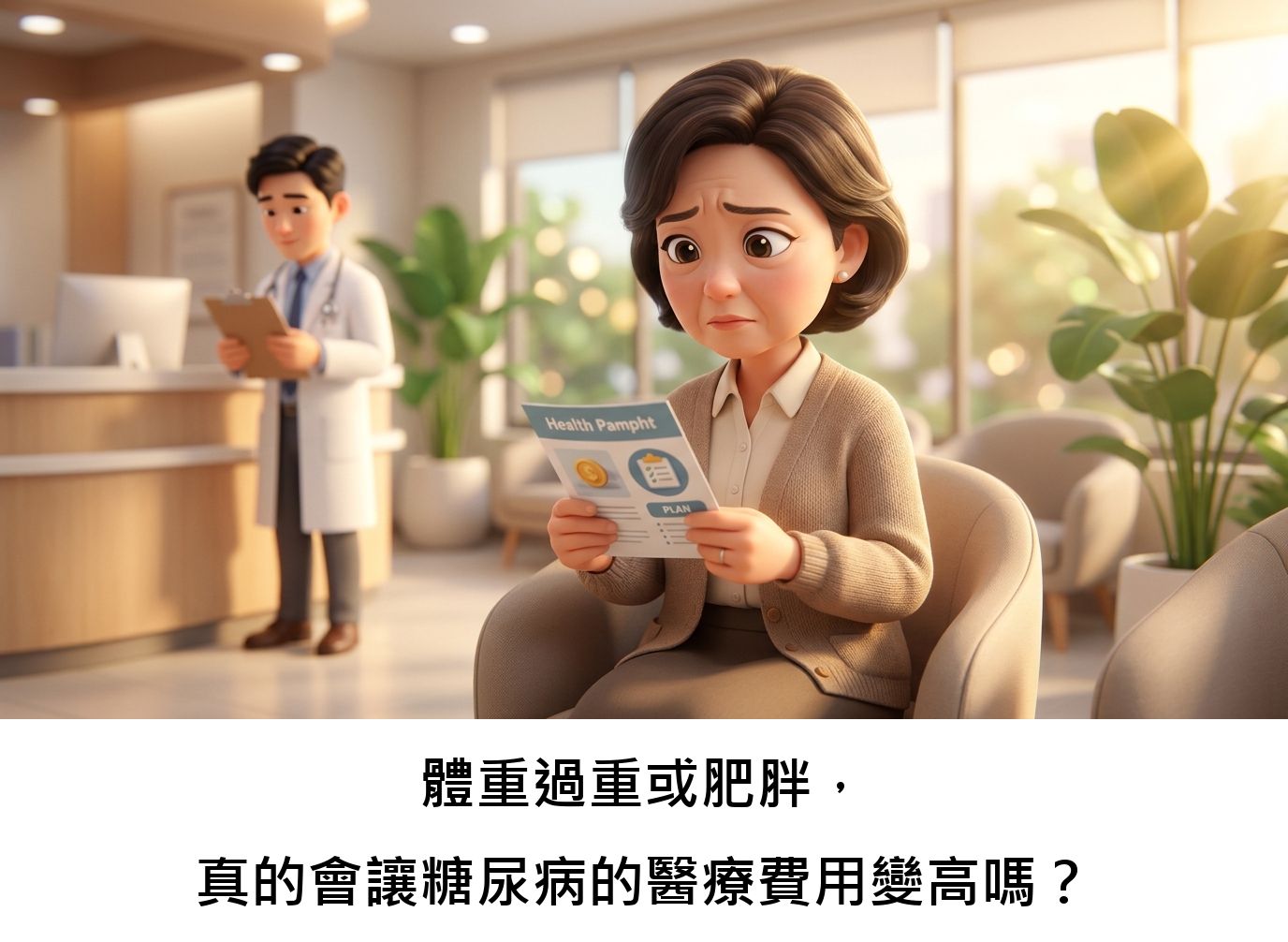 體重過重或肥胖,真的會讓糖尿病的醫療費用變高嗎?