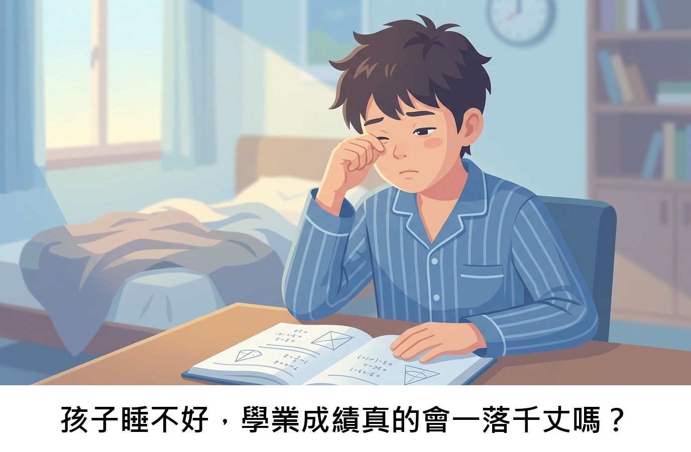 孩子睡不好,學業成績真的會一落千丈嗎?