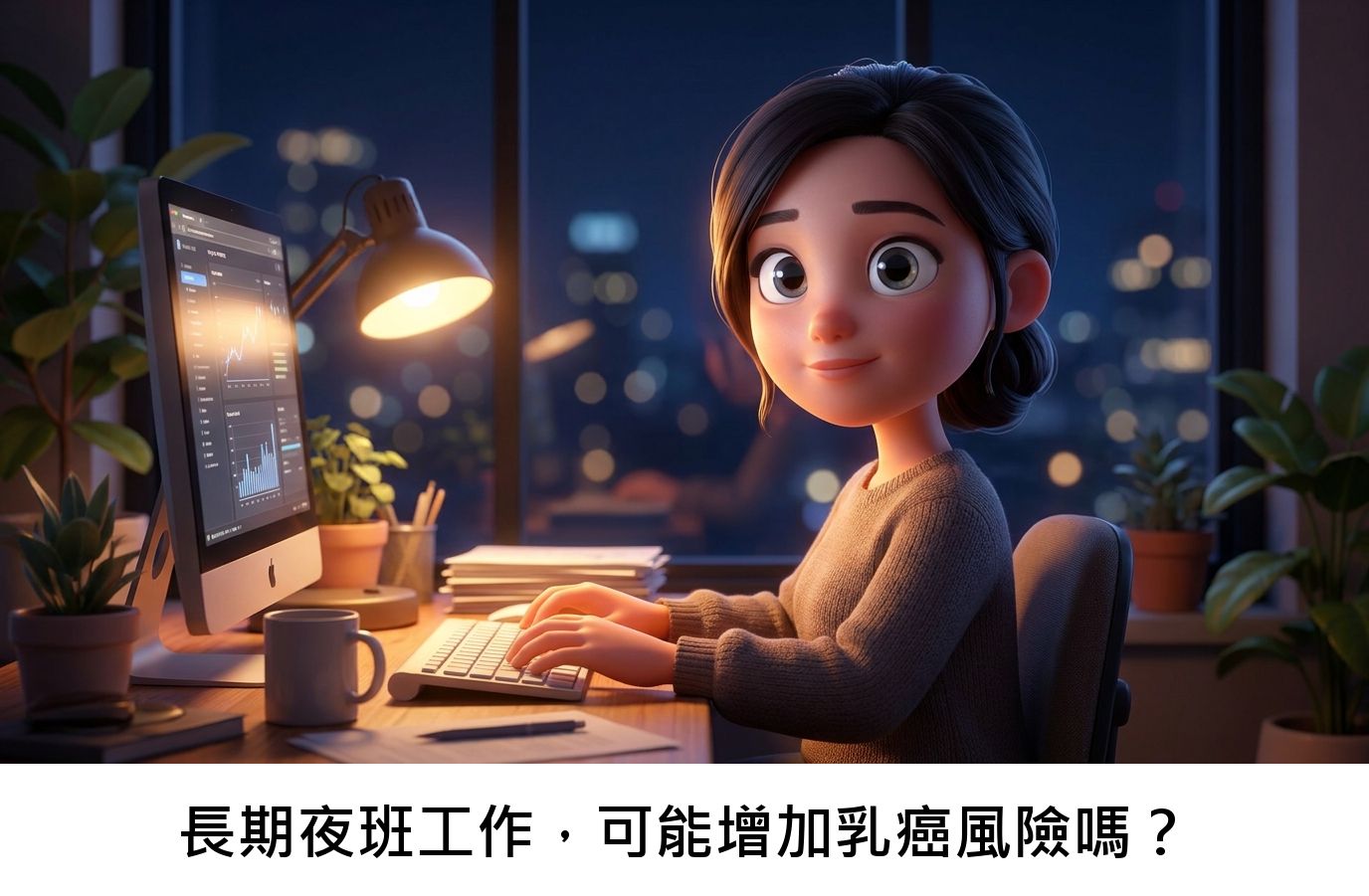 長期夜班工作，可能增加乳癌風險嗎？