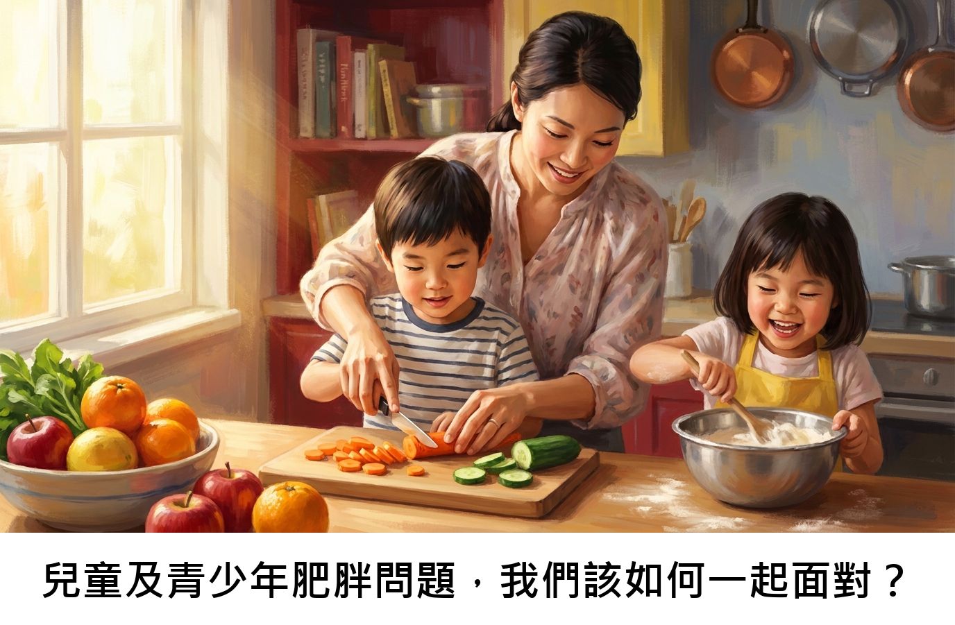 兒童及青少年肥胖問題,我們該如何一起面對?