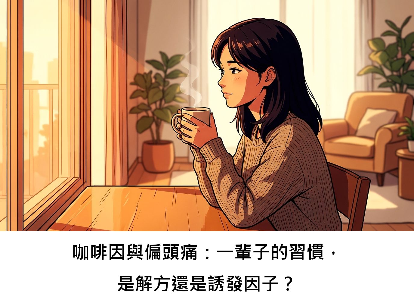 咖啡因與偏頭痛:一輩子的習慣,是解方還是誘發因子?