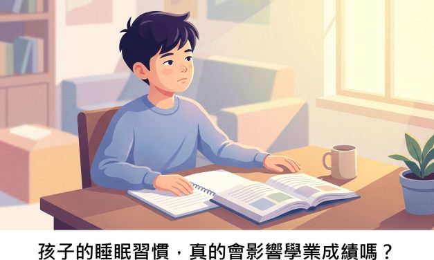 孩子的睡眠習慣，真的會影響學業成績嗎？