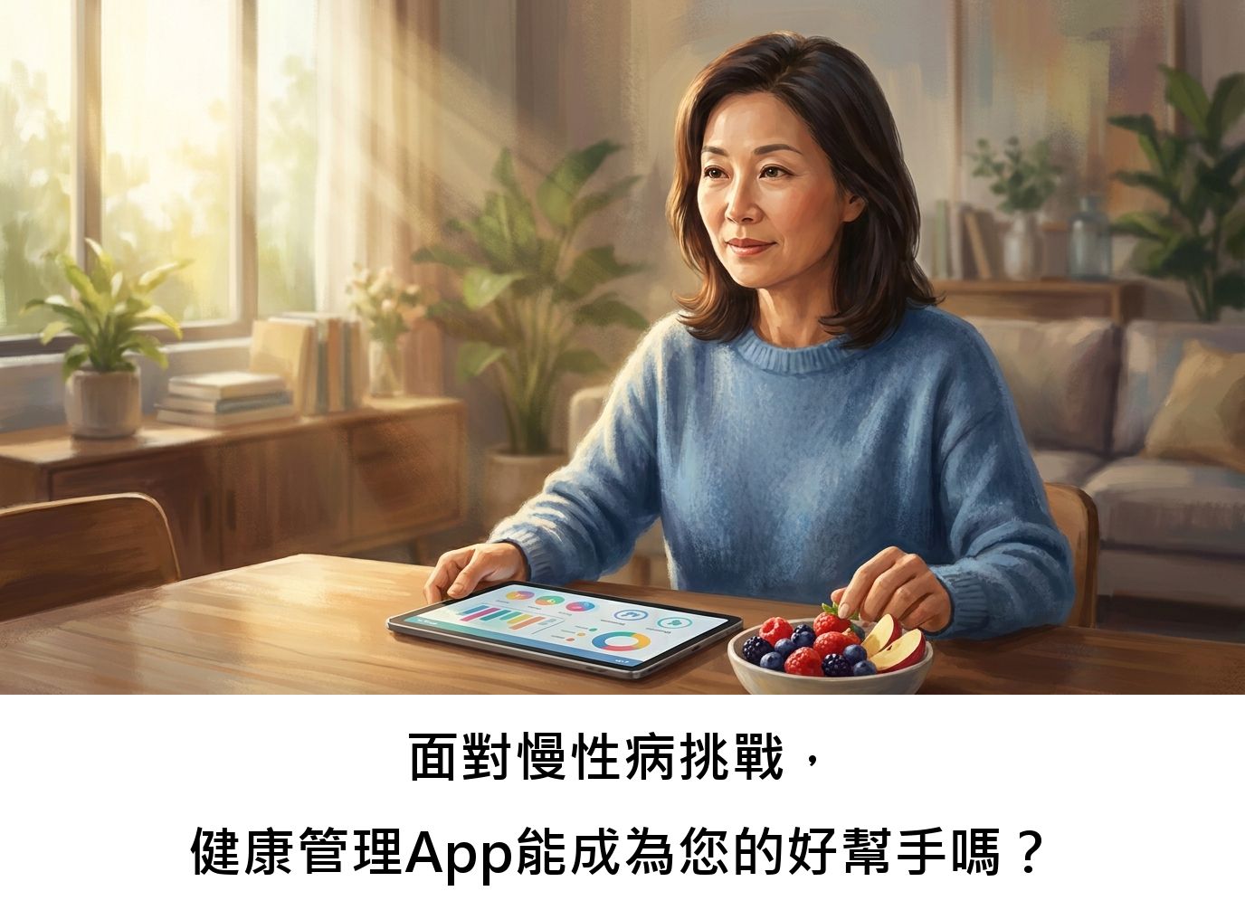 面對慢性病挑戰，健康管理App能成為您的好幫手嗎？