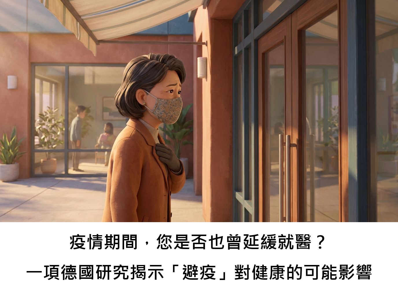 疫情期間，您是否也曾延緩就醫？一項德國研究揭示「避疫」對健康的可能影響