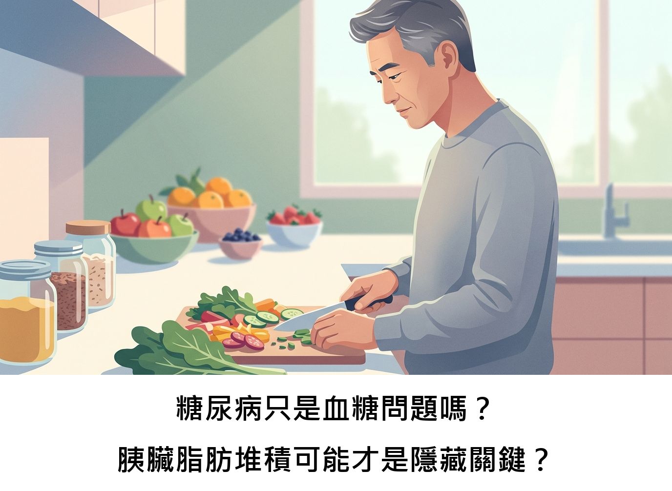 糖尿病只是血糖問題嗎?胰臟脂肪堆積可能才是隱藏關鍵?