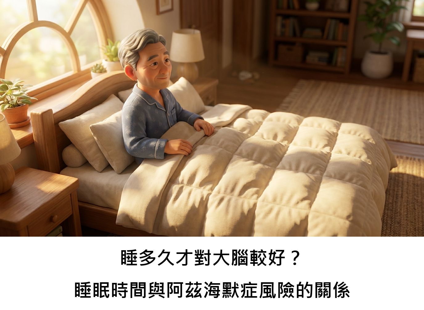 睡多久才對大腦較好?睡眠時間與阿茲海默症風險的關係