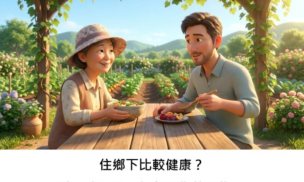 住鄉下比較健康？糖尿病風險可能顛覆你的想像！