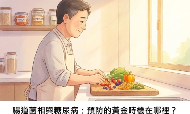 腸道菌相與糖尿病：預防的黃金時機在哪裡？