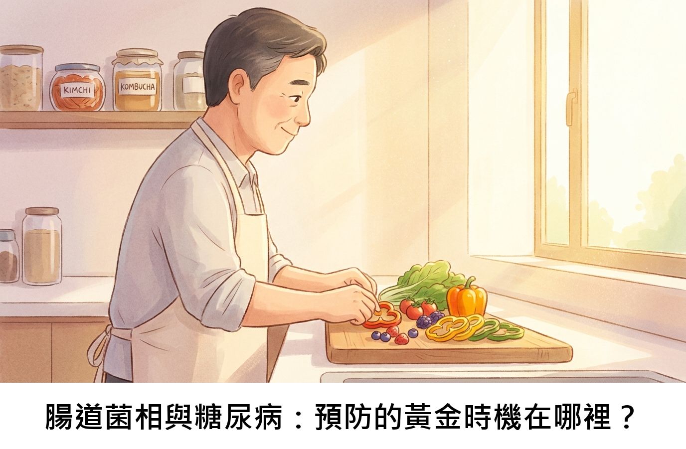 腸道菌相與糖尿病：預防的黃金時機在哪裡？