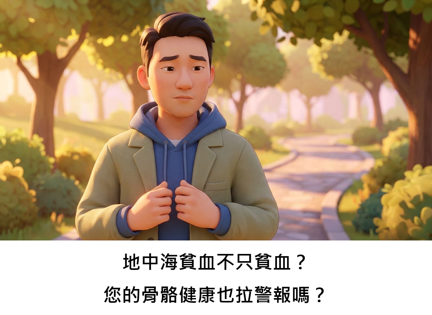 地中海貧血不只貧血?您的骨骼健康也拉警報嗎?