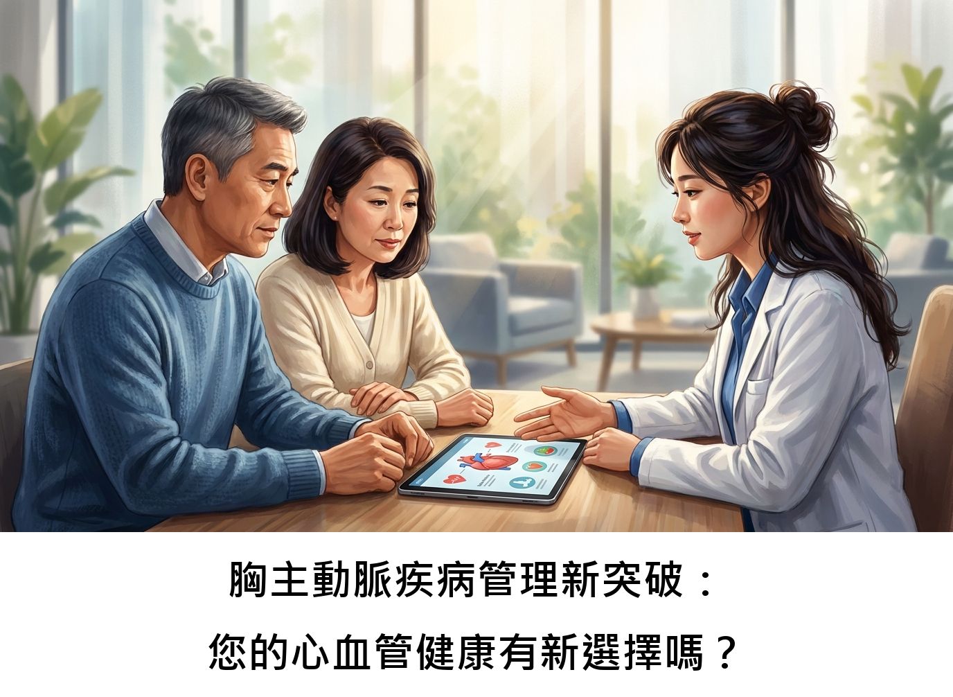 胸主動脈疾病管理新突破：您的心血管健康有新選擇嗎？