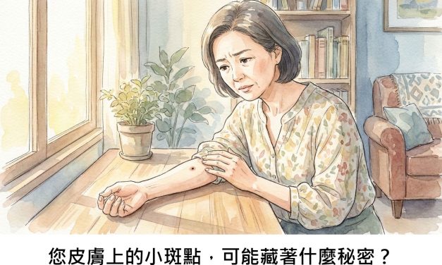 您皮膚上的小斑點，可能藏著什麼秘密？