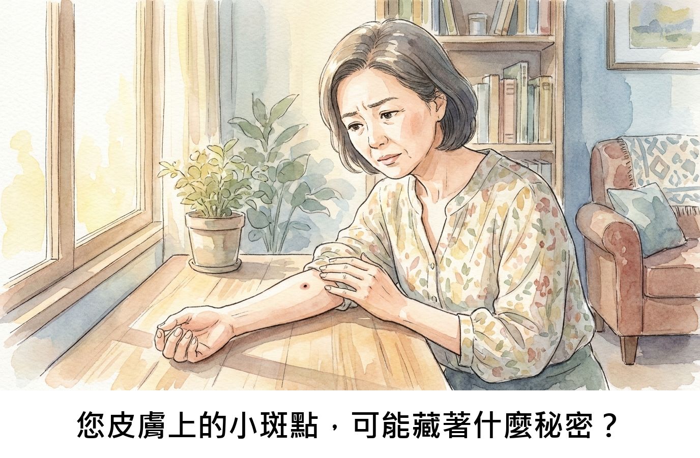 您皮膚上的小斑點，可能藏著什麼秘密？