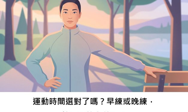 運動時間選對了嗎？早練或晚練，效果真的有差嗎？