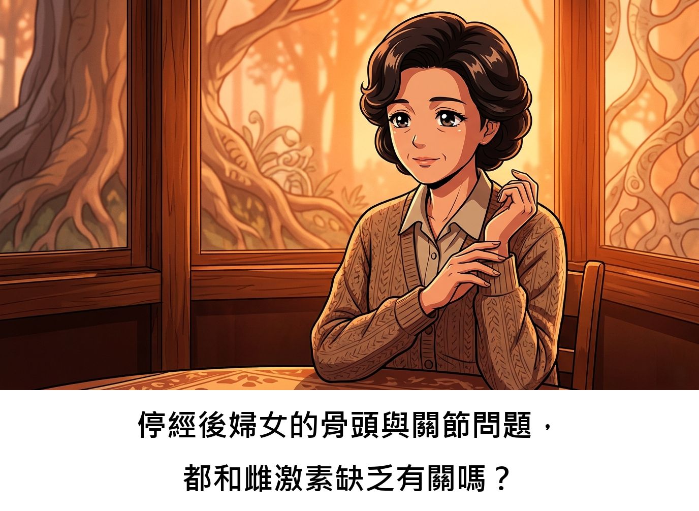 停經後婦女的骨頭與關節問題,都和雌激素缺乏有關嗎?