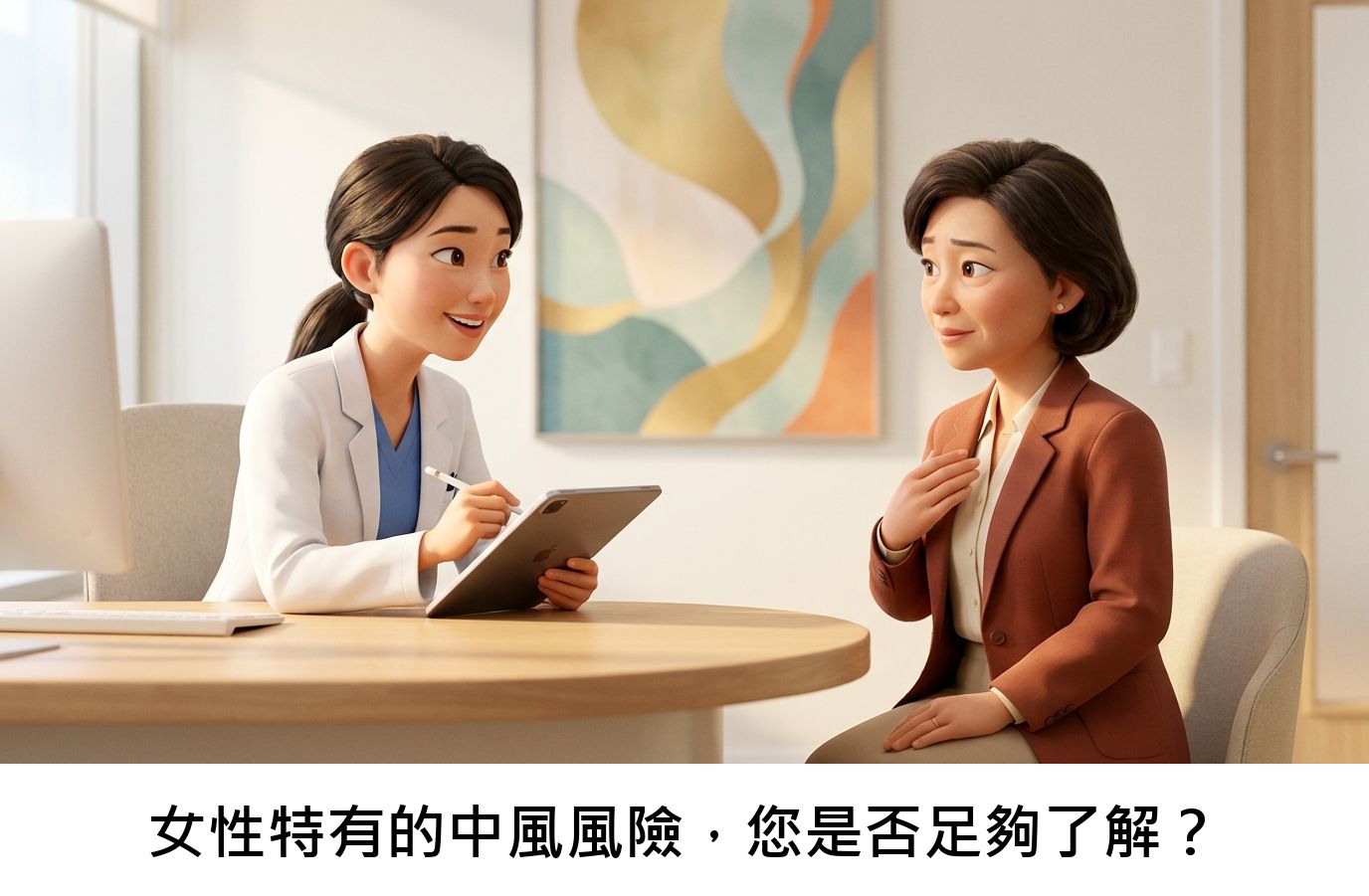 女性特有的中風風險，您是否足夠了解？