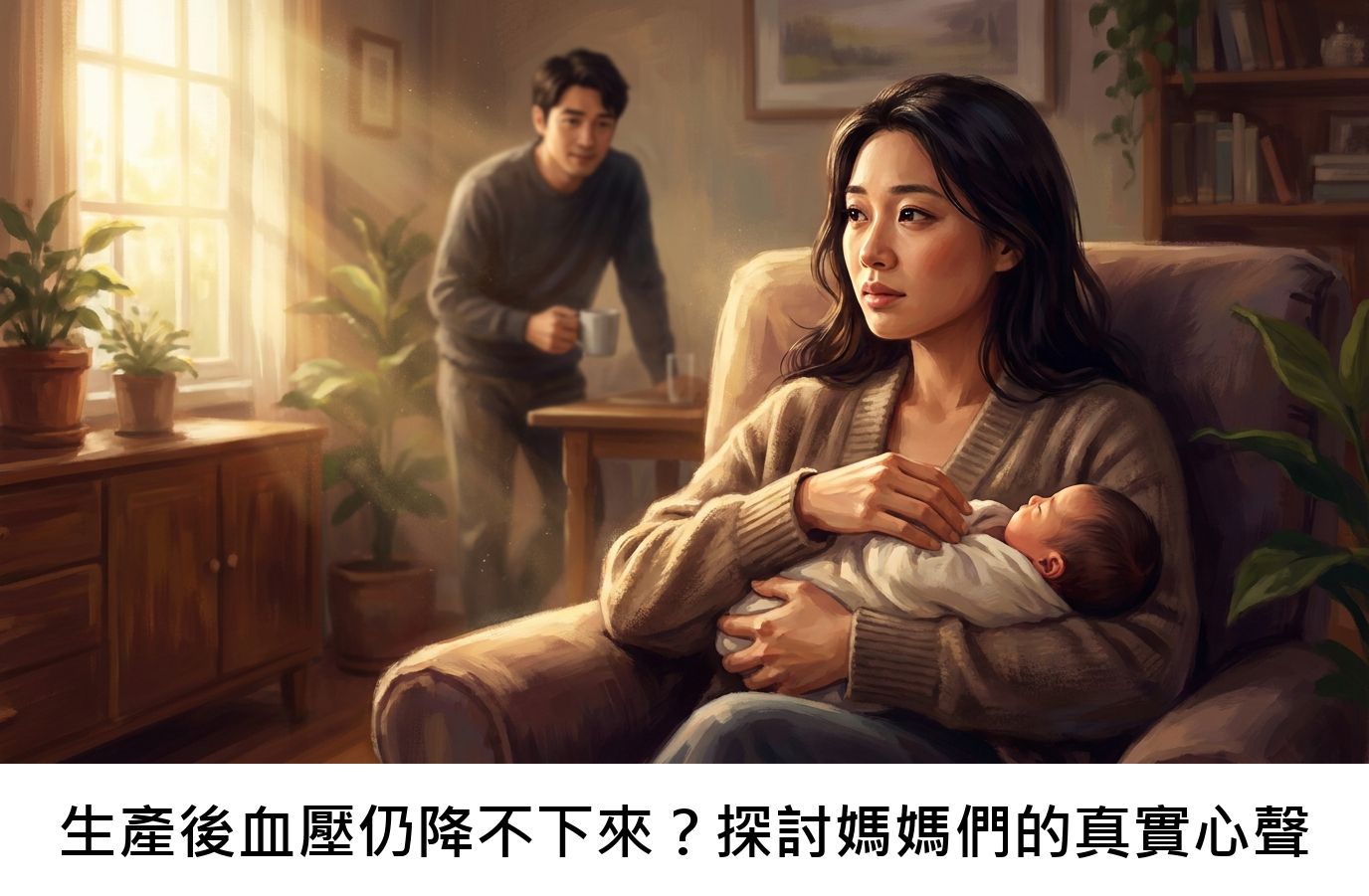 生產後血壓仍降不下來？探討媽媽們的真實心聲