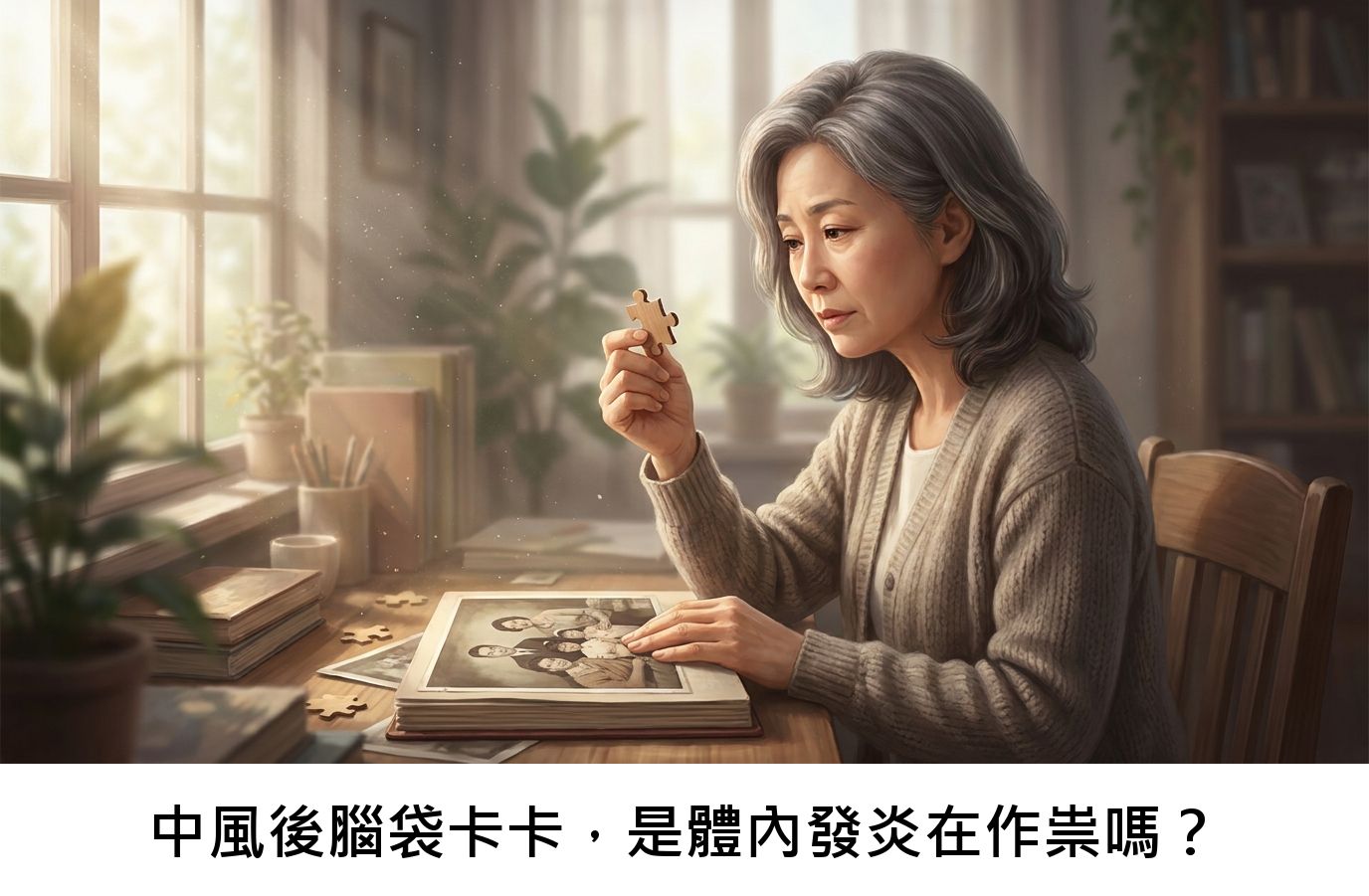 中風後腦袋卡卡,是體內發炎在作祟嗎?