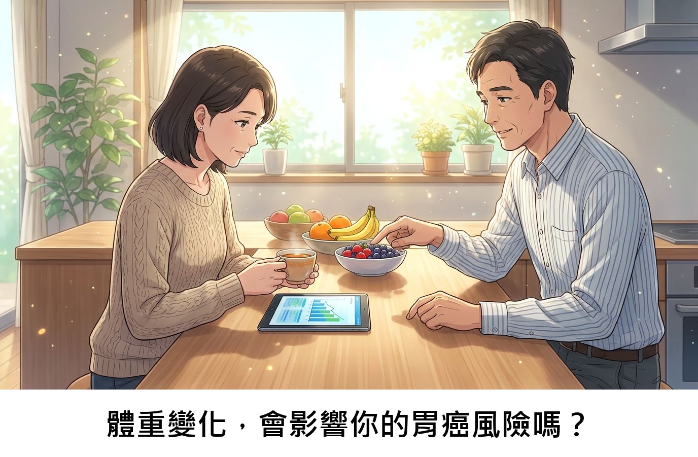 體重變化,會影響你的胃癌風險嗎?