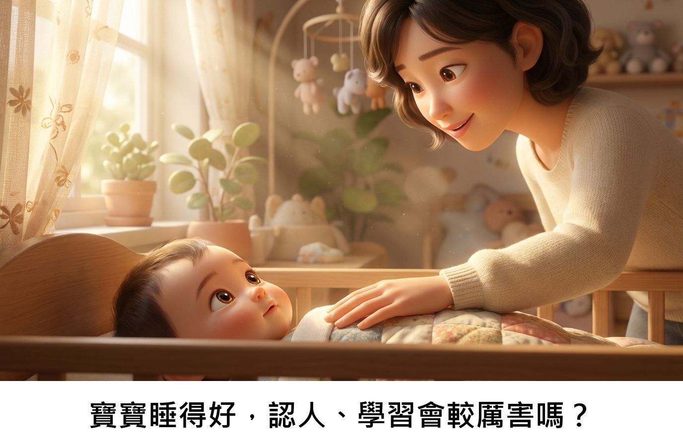 寶寶睡得好,認人、學習會較厲害嗎?