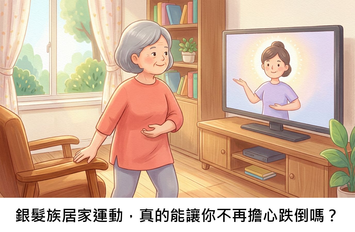 銀髮族居家運動，真的能讓你不再擔心跌倒嗎？