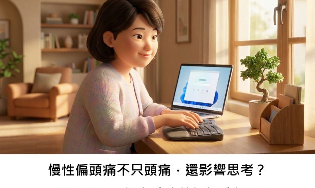 慢性偏頭痛不只頭痛，還影響思考？肉毒桿菌素可能有助改善認知功能嗎？