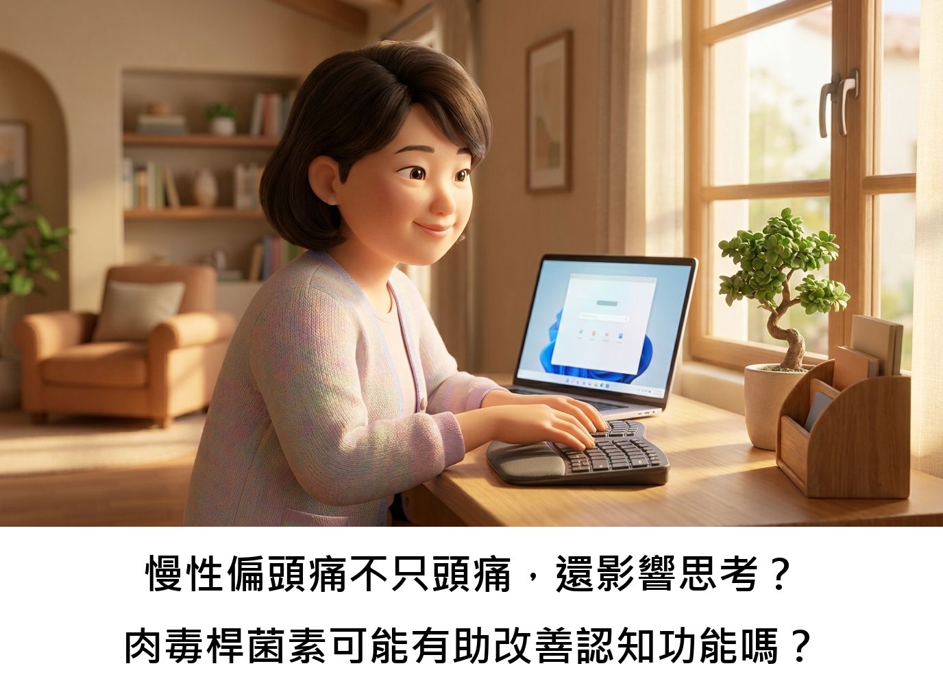 慢性偏頭痛不只頭痛，還影響思考？肉毒桿菌素可能有助改善認知功能嗎？