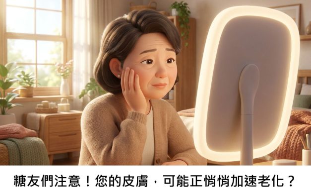 糖友們注意！您的皮膚，可能正悄悄加速老化？